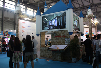 赢康城堡亮相AAE  演绎主题之魂