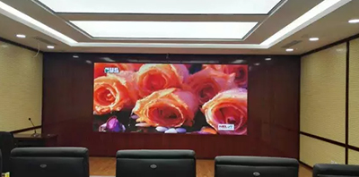 Voury卓华微间距黑晶王P1.6显示屏应用于枣庄市中级人民法院