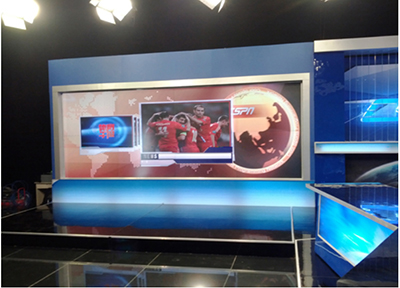 VATION巨洋应用于舟山电视台演播室