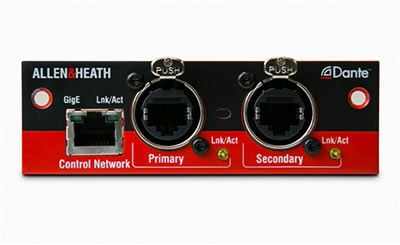 ALLEN & HEATH扩展网络解决方案支持AES67标准