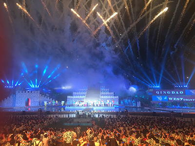 EV X2新一代线阵列扬声器激情引爆2017年度青岛国际啤酒节