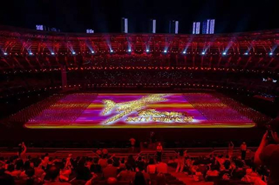 松下3D激光投影成就最璀璨的全运会！