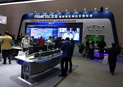 现场最大规模COB系统,威创亮相Infocomm 2018