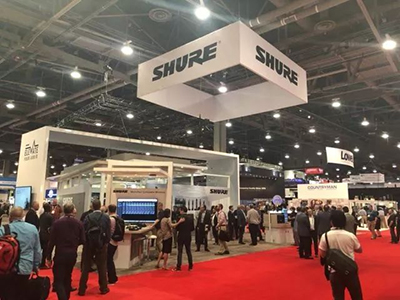 ​舒尔在InfoComm USA展示面向融合市场的最新集成系统产品和解决方案