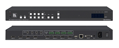 克莱默推出超一流多应用场所的4x4 4K HDR矩阵切换器