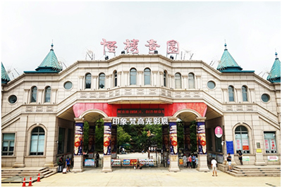 秦皇岛怪楼奇园梵高“复生”？！明基沉浸式光影互动展留客力满满