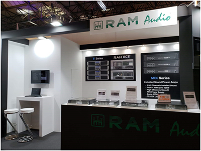 锐声总代理品牌RAMAUDIO亮相ISE展