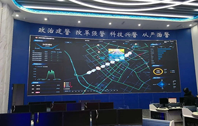 雷曼COB亮相内蒙古赤峰市公安局交警指挥中心