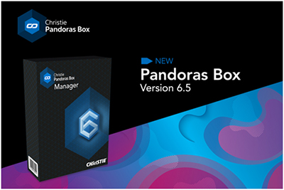 科视Christie 发布潘多拉魔盒 6.5 版本软件，以全新渲染引擎提高了性能、图像质量和效率