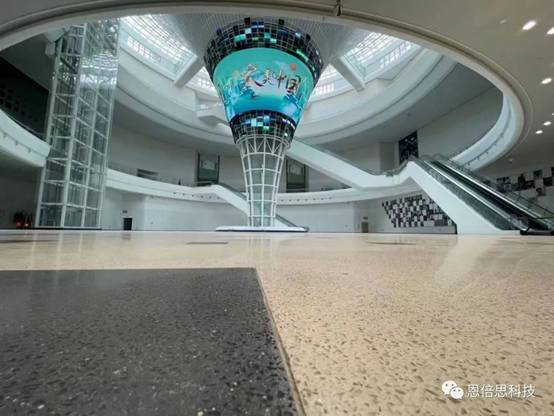 恩倍思巨型裸眼3D漏斗屏点亮湖北省科技馆新馆