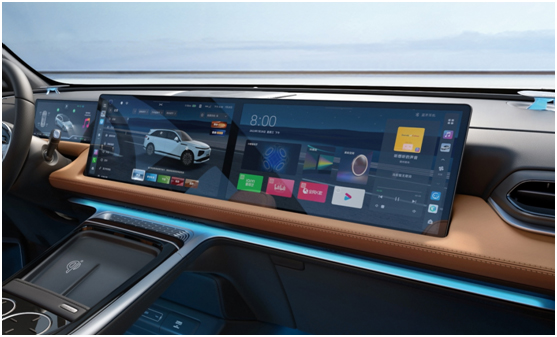 BOE(京东方)供货小鹏G9首款“中控+娱乐”系统级双联屏 引燃智能座舱“大屏风暴”