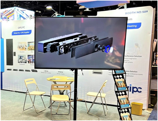 智微智能在美国InfoComm 2023开启全场景商显新“视”界!