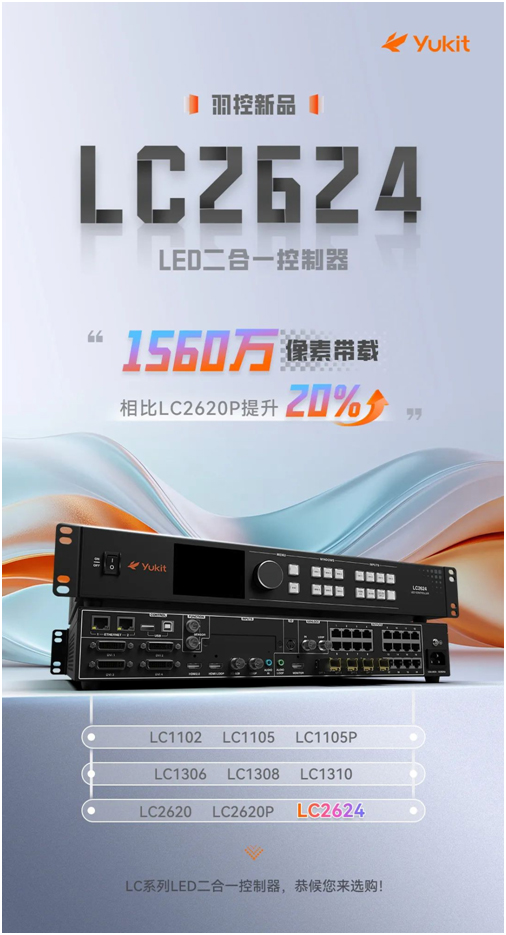 羽控LC2624——1560万像素惊喜登场！