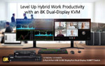 释放多任务生产力极限:ATEN 宏正推出 8K 双屏 KVMP™ 解决方案,更新桌面效能体验